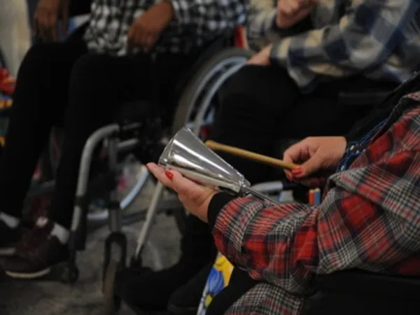 Sessão de Musicoterapia