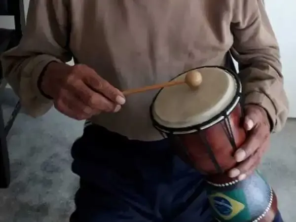 Sessão de Musicoterapia