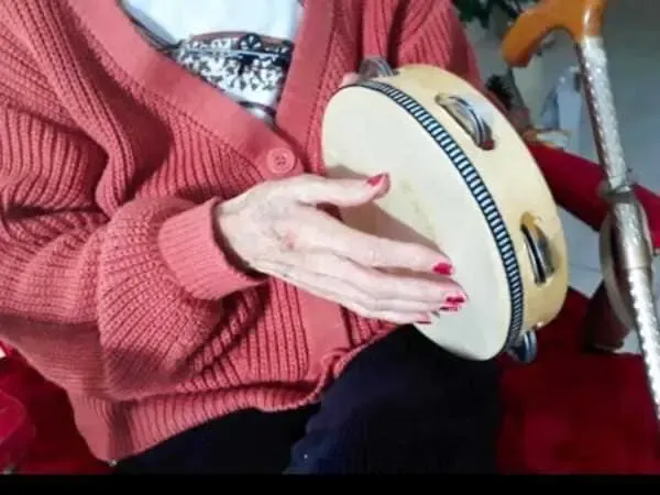 Sessão de Musicoterapia